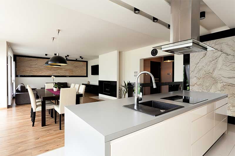 Modern kitchen.